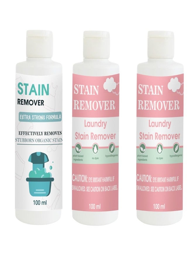 مجموعة مزيل البقع من توفوس، عبوة مزدوجة من مزيل بقع الدمى والوردي والوردي | محلول تنظيف متعدد الأسطح للملابس والأقمشة والمفروشات (100 غرام لكل عبوة) - Image 1